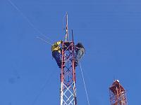  Vitor e Thiago instalado a nova antena na torre, para a 145.370.
